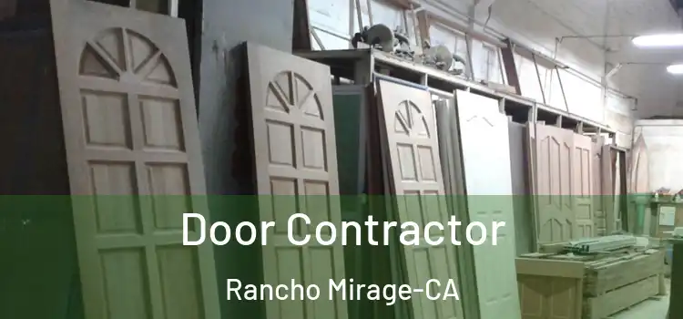 Door Contractor Rancho Mirage-CA